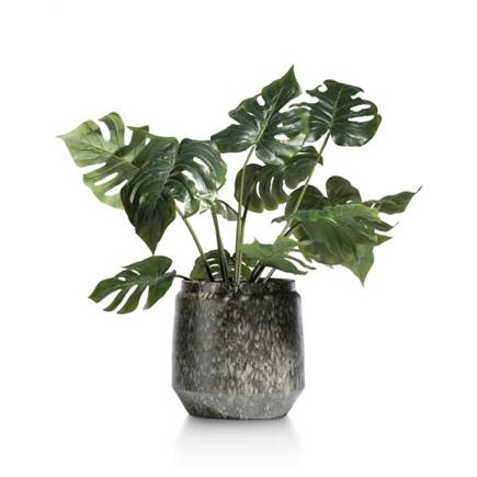 Coco Maison Dalila pot H28cm Zwart